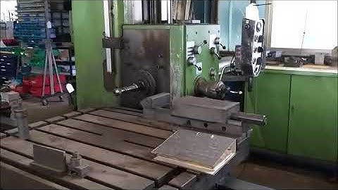 WOTAN B 90 S Horizontal Table Boring Mill