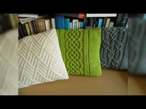 اعادة تدوير بلايز صوف أفكار لصنع وسادة أنيقة