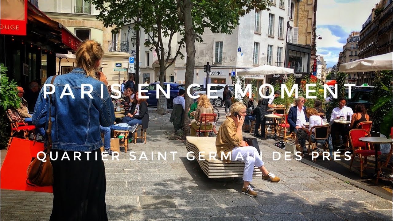 Walk In Paris Quartier Saint Germain Des Pres Paris 05 07 Youtube