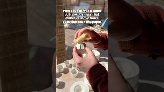 This is our MOST viewed video on TikTok… #ceramics #potterystudio #pottery #ceramicstudio #ceramic