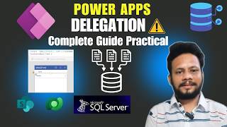 😲🚨👉Complete Delegation in Power Apps in Telugu 🚀 | Live Practical | Prudhvi Raj Meda