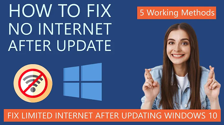 How to Fix No Internet After Updating Windows 10 | Limited WiFi After Update