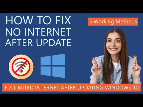 How to Fix No Internet After Updating Windows 10 | Limited WiFi After Update hqdefault