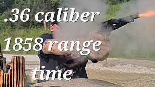 .36 caliber 1858 range time