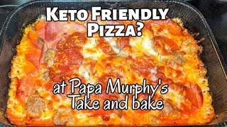 Papa Murphy's Crustless Pizza!