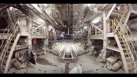 Inside the SR99 tunnel