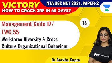 UGC NET 2021 | VICTORY Course | Management by Dr. Barkha Gupta | Organizational Behavior