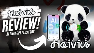 The Haivivi BubblePal Ai Powered Plushy Toy Review!