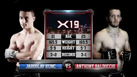 XFN 19: Jaroslav Kunc vs Anthony Baldocchi, Welter...