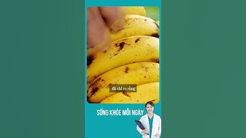 Công dụng từ vỏ chuối mà bạn chưa biết #sucsongtre #kienthuc #lamdep