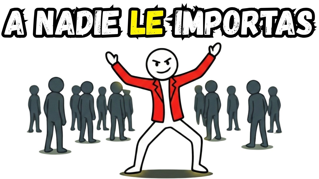 El día que te das cuenta de que a nadie le importas, todo cambia