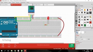Fritzing Led kontrol
