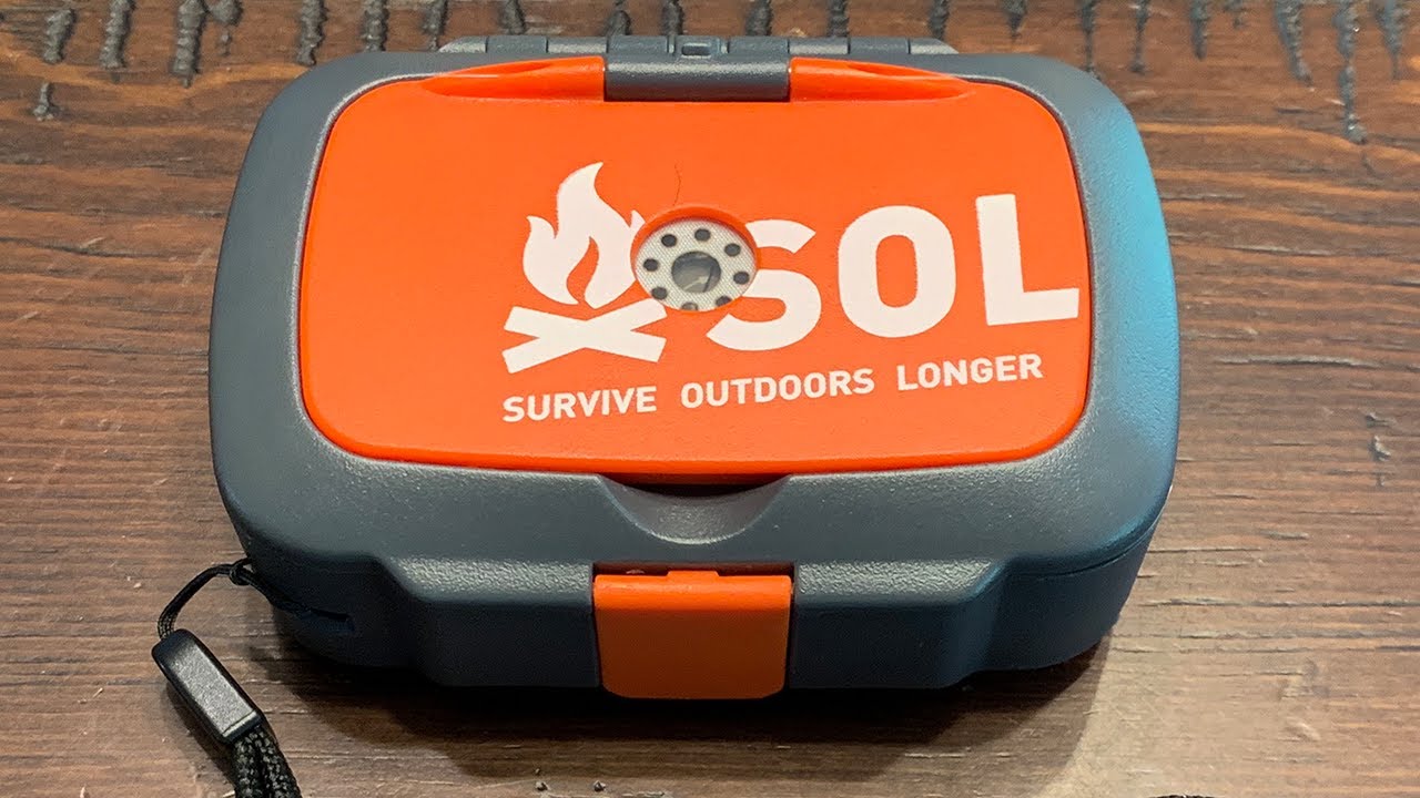 Go prepared. Набор выживания Sol Origin. Сол.00.110. Survive outdoors longer. Long Survival.