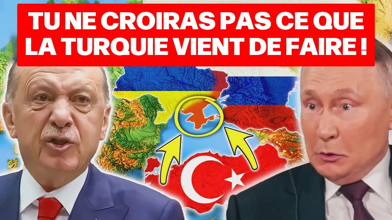 Le Coup de Turquie : La Russie Priée de Quitter la Crimée ! - YouTube