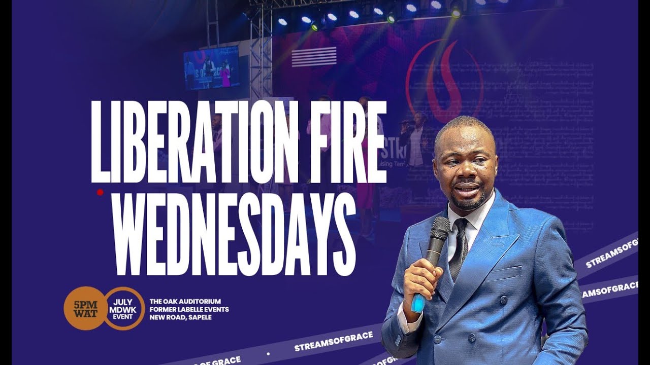 LIBERATION FIRE WEDNESDAYS WITH PASTOR GABRIEL PROSPER || MIDWEEK EVENT || JULY 23, 2025