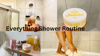 GLOW SHOWER MORNING ROUTINE + EVERYTHING SKINCARE + HYGIENE