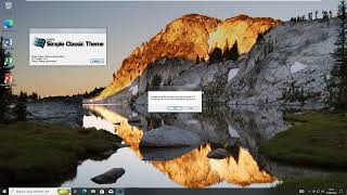 Classic Theme for Windows 10