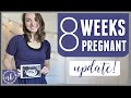 8 WEEKS PREGNANT | Ultrasound to find out if it's TWINS again!