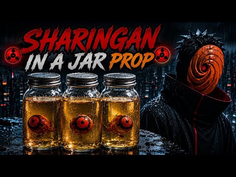 Sharingan Eye in a Jar | Halloween Special