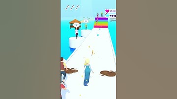 Makeover Run All Levels Android,iOS Gameplay Level 1118 #shorts