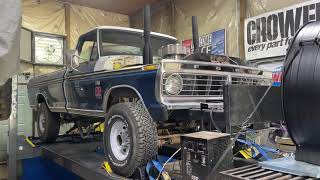 RW Motorsports LLC Ford 460 Truck Pull on Chassis Dyno