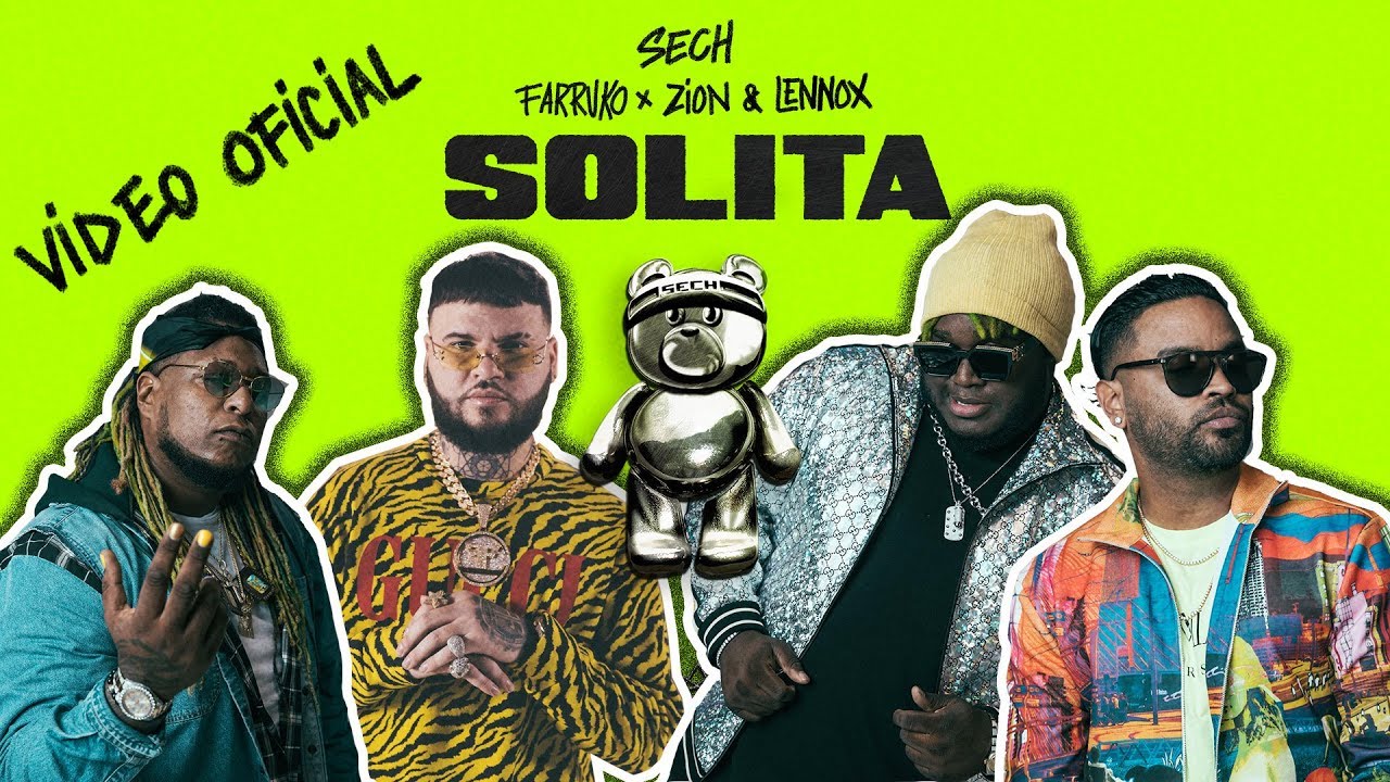 Sech - Solita ft. Farruko, Zion y Lennox [Video Oficial] - YouTube Music