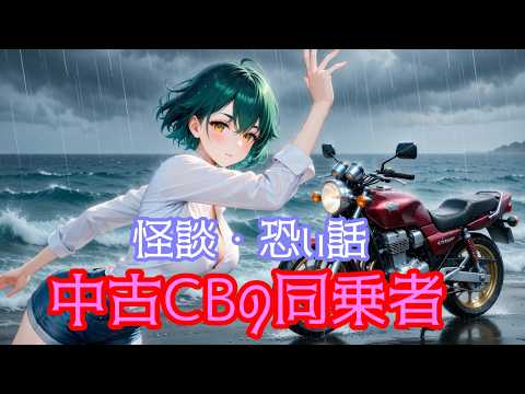 怪談・怖い話　中古CBの同乗者(BGMあり) #怪談 #怖い話 #朗読