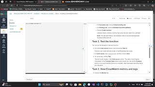 Lab 6 - Creating a Lambda Function