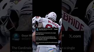 The Cardinals ARE NOT favored in a single game #cardinals #arizonacardinals #azcardinals #nfl #fypシ