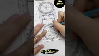 🔥 Satisfying Geometry Drawing Tool 😍 | Perfect Shapes in Seconds ✏️ #shorts