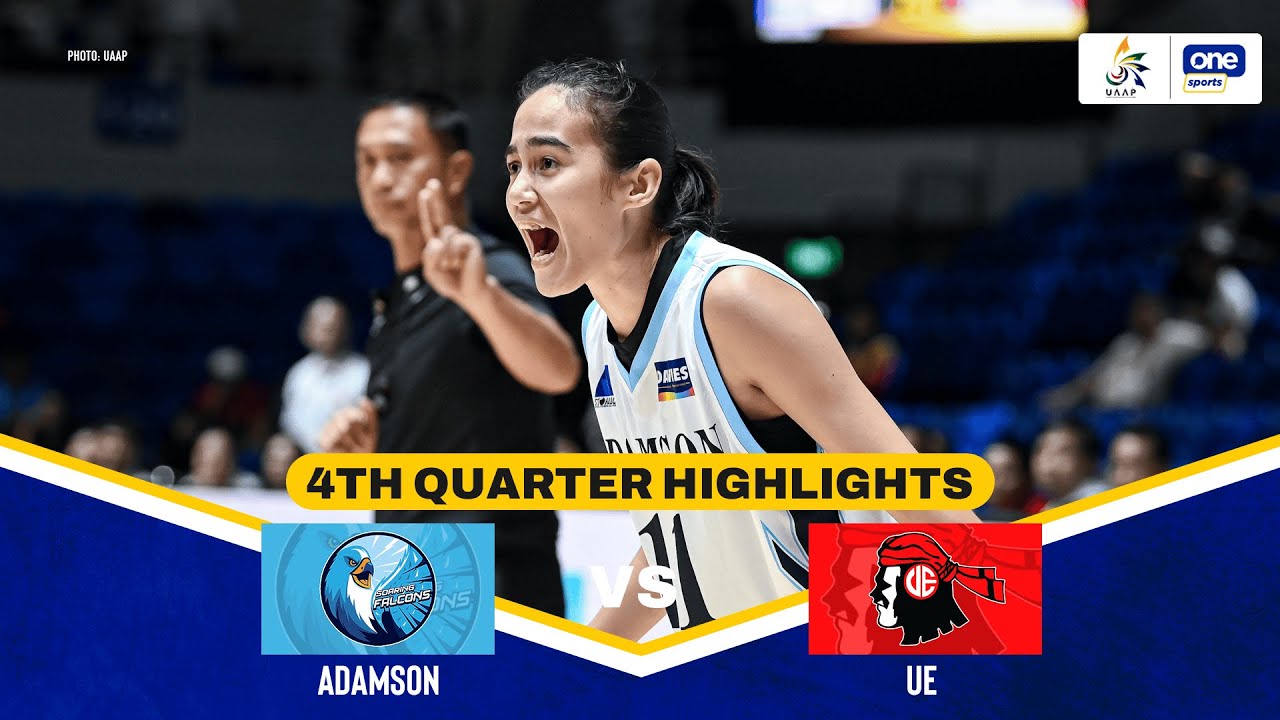AdU vs. UE | 4TH QUARTER HIGHLIGHTS | UAAP SEASON 88 WOMEN’S BASKETBALL ...