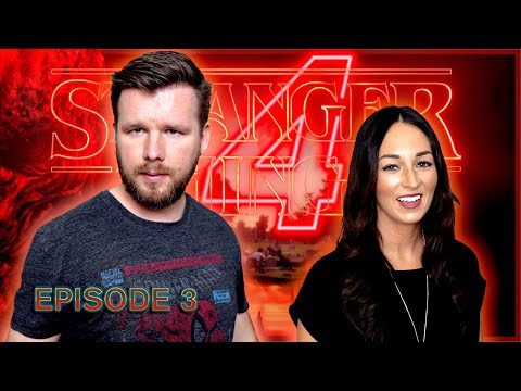 My wife watches Stranger Things for the FIRST time || Season 4 Episode 3