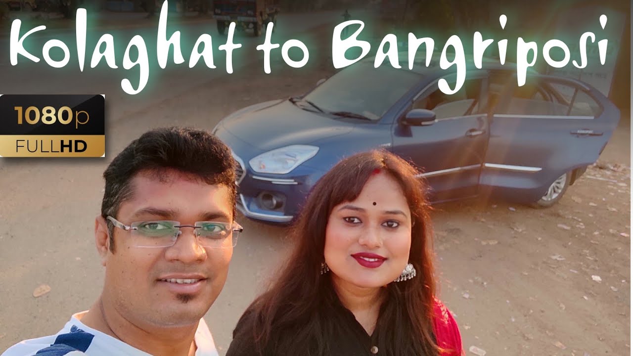 Kolaghat to Bangriposi by Car, Road trip with friends || Awesome journey || Drone Video