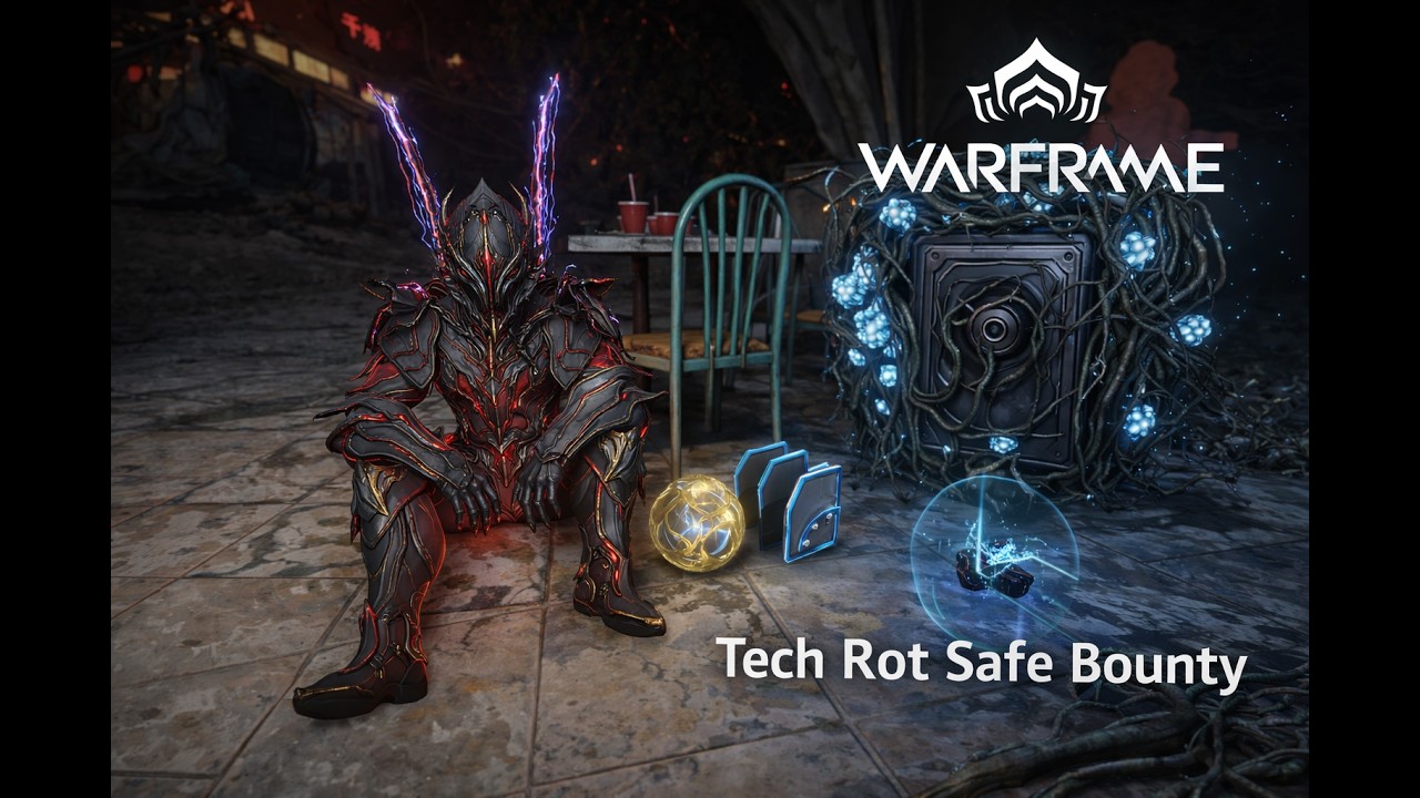 Warframe Technology Warframe Tech Rot Safe Bounty Guide | Fast & Easy Solo Farm (Chroma ...