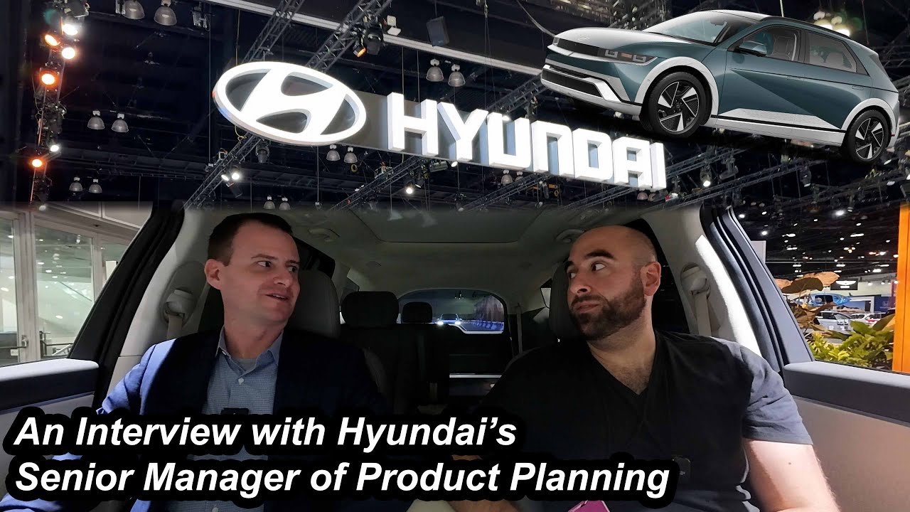 Hyundai's Ioniq EV Senior Manager of Product Planning Answers Your ...