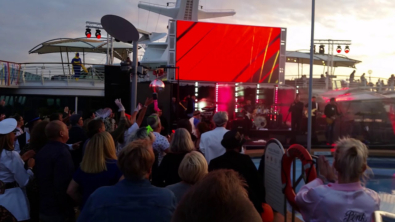 Electric Sunset 80's Cruise, Marella Discovery, Go West 3rd, Sept 2018