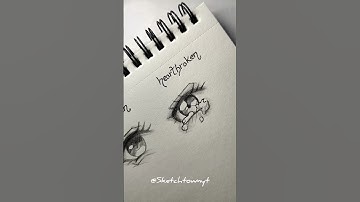 さまざまな目のチュートリアル✨..#tutorials #howtodraw #sketch #head #fyppp #fypシ #eyes