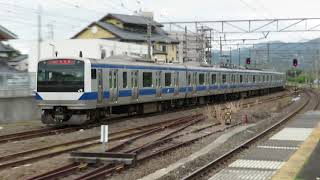 常磐線　E531系K421編成　444M　普通 上野 行　友部駅発車　2020.05.21