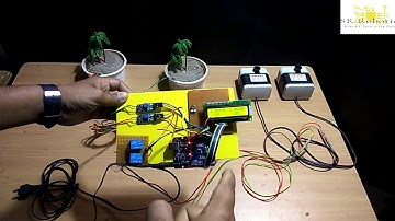 ADVANCE Automatic Irrigation System using 2 SOIL SENSOR 2019 NEW