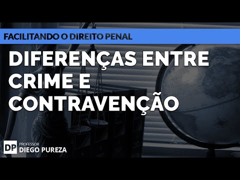 Vídeo: Diferença Entre Crime E Crime
