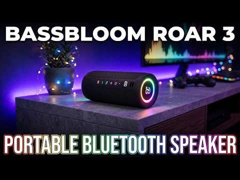 BassBloom Roar 3 Portable Bluetooth Speaker Review