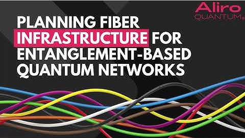 Planning fiber infrastructure for entanglement based Quantum Networks