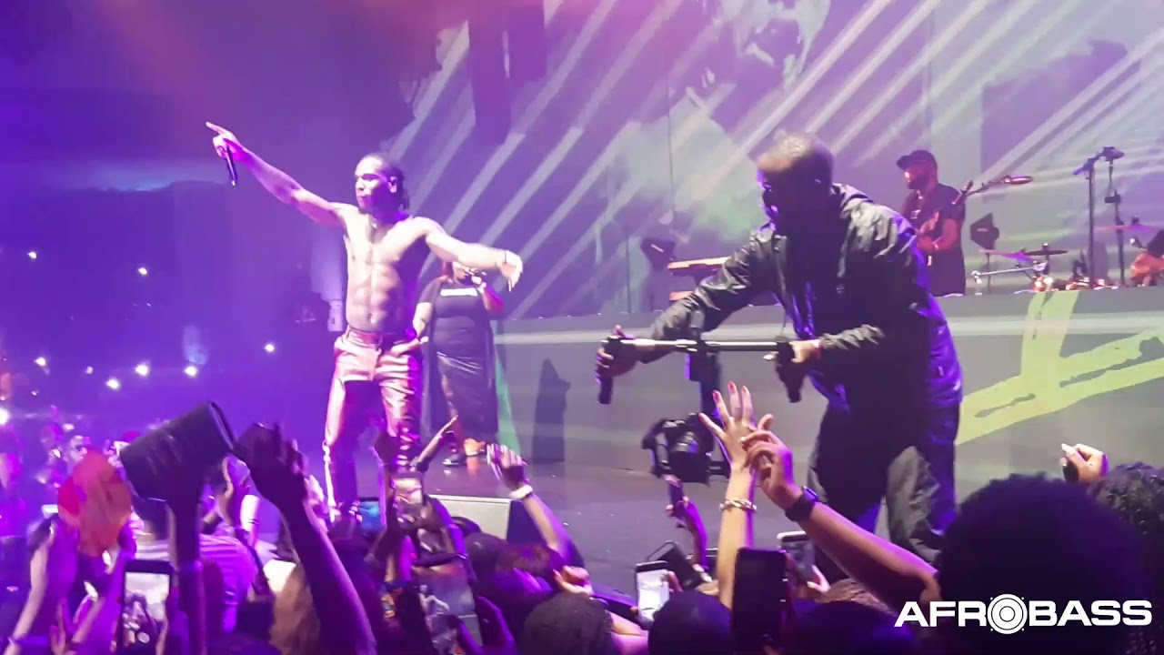 Burna Boy Performs Tonight Live YouTube