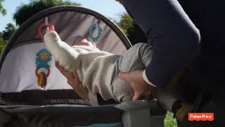 See the Fisher Price® On the Go Baby Dome in action!    Fisher Price
