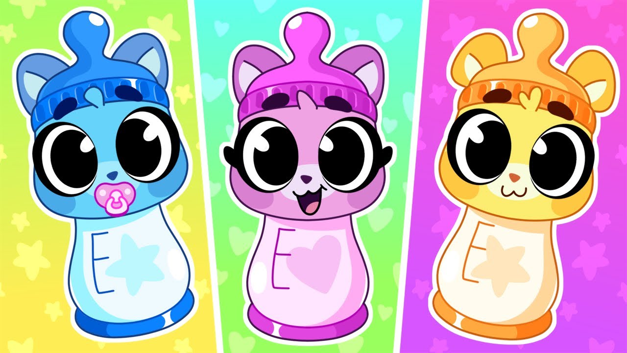 Bottle Feeding for Kids | Taking Care of 🍼 🥰 | Shiny Box TV | Funny Cubs