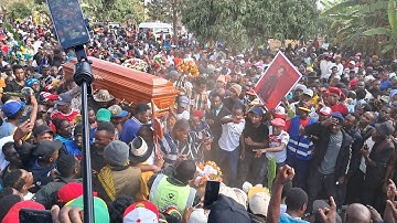 Shalkido Ga Cucu buried in a dramatic funeral//Grave site manenos🤔
