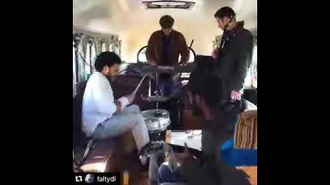 Sunday flash back on a bus in NYC.