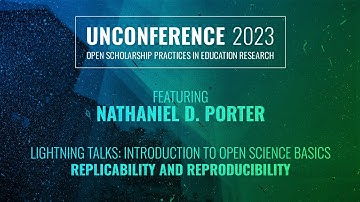 Lightning Talk: Replicability and Reproducibility