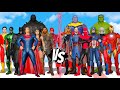 Avengers marvel comics vs justice league dc comics  superheroes remake battle