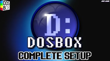 DOSBox☆MSDOS Emulation Setup - Super Easy Guide #msdos #dos #dosbox